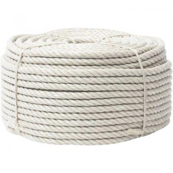 Corde polyvalente beige 100 mètres WERKA PRO Ø 12 mm