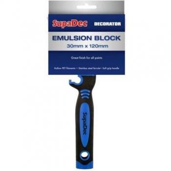 SupaDec Emulsion Flat Brush One Size Blue/Black
