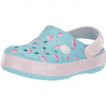 Zuecos Crocs Crocband MultiGraphic K, Ice Blue, 28/29 EU