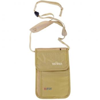 Tatonka RFID‑Safe Natural Skin Neck Carrier – One Size, Unisex
