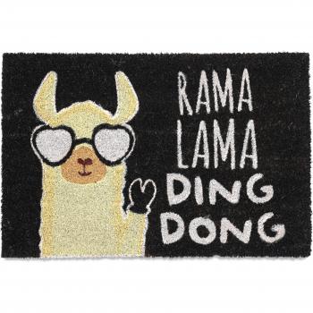 Felpa de Piso Relaxdays: Llama, Coco y Colorido