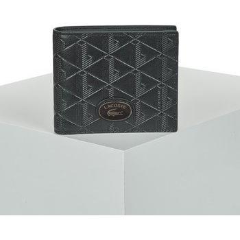 Portafoglio Uomini Lacoste Mogramme Nero