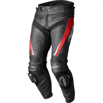 RST TracTech Evo 5, Lederhose perforiert Schwarz/Rot 3XL