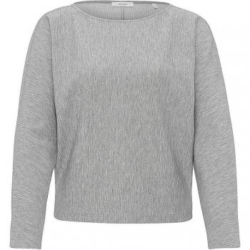 OPUS Langarmshirt Garkles Grau