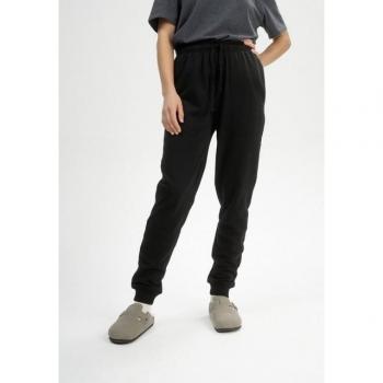 MELA AKESHA Nachhaltige Jogginghose Damen – schwarz, L (GOTS & Fairtrade)
