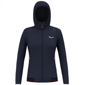 Blazer Navy L Salewa Pile con cappuccio Pedroc Polarlite