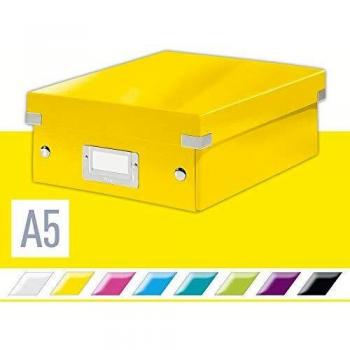 Leitz Click & Store Aufbewahrungsbox, Klein, gelb