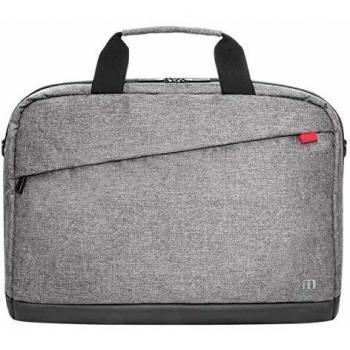 Mobilis Trendy Maletín Gris Resistente al Agua para Portátil de 14