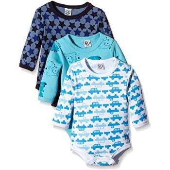 Care Bébé Garçon Body Manches Longues En Coton (Lot de 3)