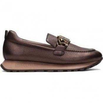 Hispanitas Mocasín de Piel C009CAOBA