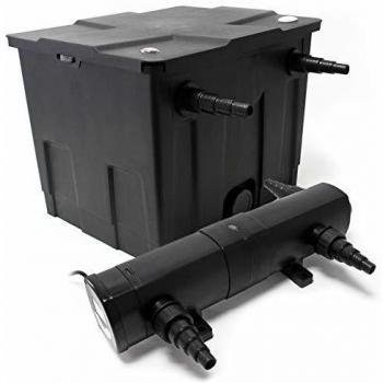 Kit Complet de Filtration SunSun pour Bassin 12000L avec Lampe UVC 18W