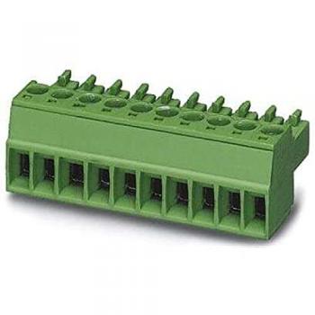Conector Hembra de Montaje en PCB 7 Vías 3.81mm 8A Verde Phoenix Contact
