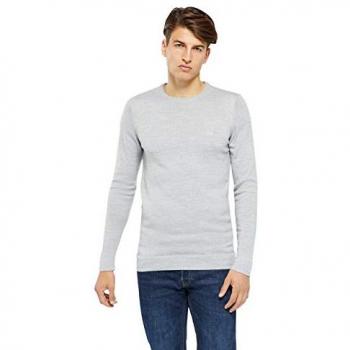 LINDBERGH Merino Rundhalspullover Herren XL
