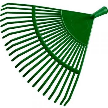 Rastrillo de Hojas Triangular Verde 22 Dientes