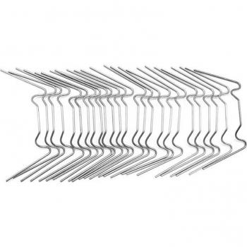 100PCS Stainless Steel W Type Clips for Greenhouse Glazing