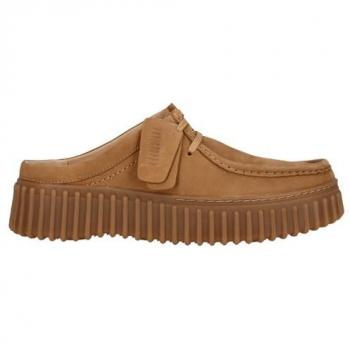 Clarks Braun Pantoletten Torhill Mule für Damen