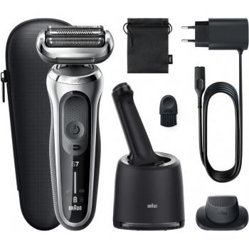 Rasoio Trimmer Braun Series 7 71‑S7200cc Nero/Argento (433682)