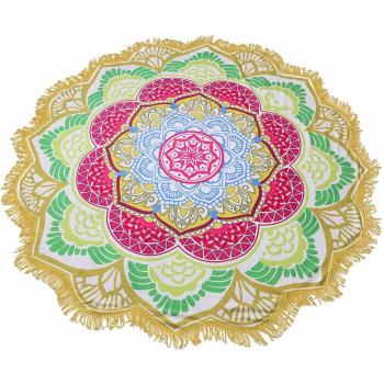Large Round Tapestry Blanket