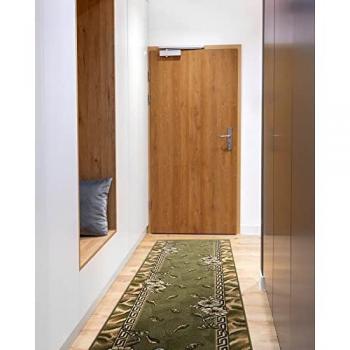 Green BCF Trio Runner by RUGSX 80x260 cm