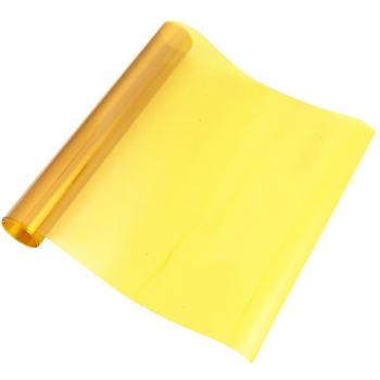 Filtre de superposition colorée jaune 200x30 cm