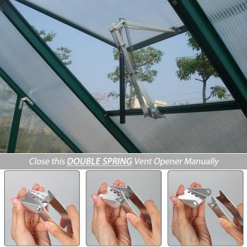 Automatic Greenhouse Window Vent Opener