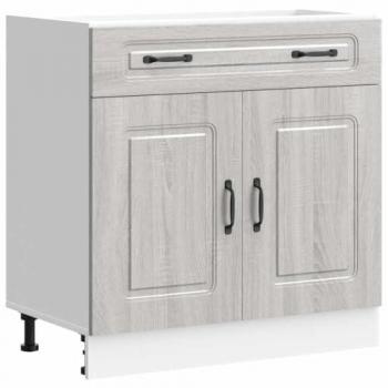 Base da Cucina Kalmar Color Noce in Legno Multistrato