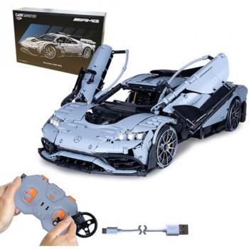 Jamara RC‑Auto CaDA Mercedes‑AMG ONE 1:8 – 24 GHz Bricks mit LED-Licht