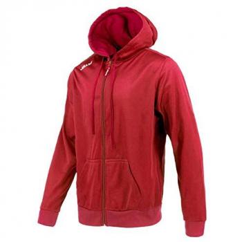 Joluvi Red 2XL Full Zip Mens Sweatshirt