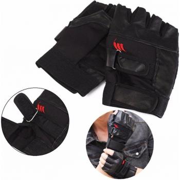 Men's Fitness Gloves with Wrist Wraps