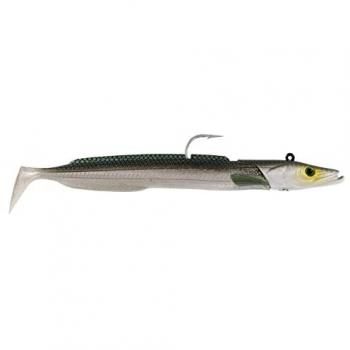 Westin 122g 22cm Sandy Andy Jigkopf mit 2 Gummifischen