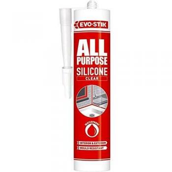 Evo-Stik All Purpose Silicone Sealant White