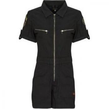 Tenue athlétique Schott Denim Badge Noir