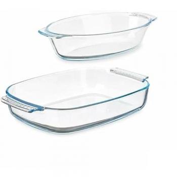 Vivalto 2L: Juego de Bandejas de Vidrio Borosilicato 700 ml – 6 Unidades