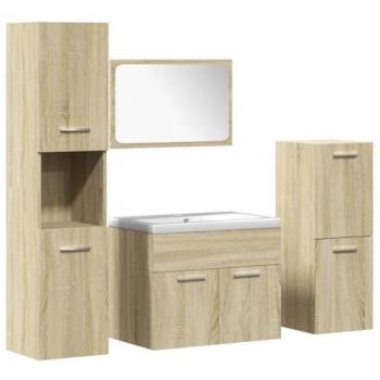 VidaXL, Badmöbelset, 5-tlg. Badmöbel-Set