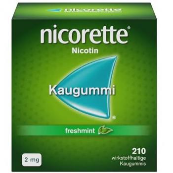 Nicorette 2 mg Freshmint – 210 Kaugummis