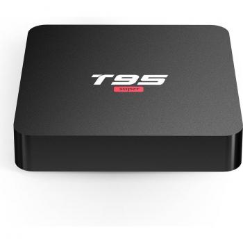 Décodeur Android 10.0 T95 Super Allwinner H3 6K avec WiFi double et Bluetooth