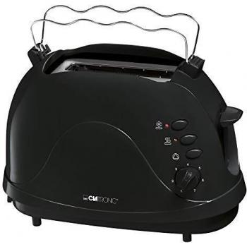 Clatronic TA 3565 Tostadora de Pan 2 Ranuras 700W Negra