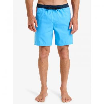 Quiksilver Men’s 16″ Holmes Volley Azure Swimming Shorts (M)