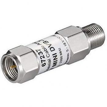 Goobay amplificatore coassiale inline 18 dB (DVB-T / SAT)