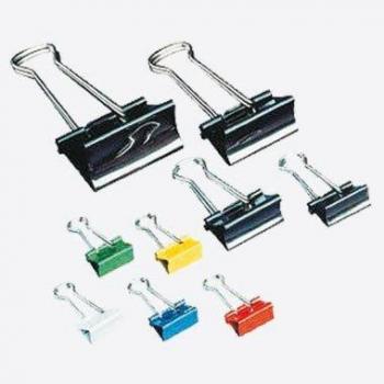 ALCO Metall-Foldbackklammern vernickelt 19mm, 25mm, 32mm, 41mm VE=42 Stück