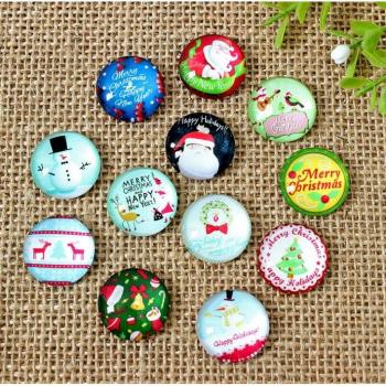 Festive Frosted Gemstone Cabochons