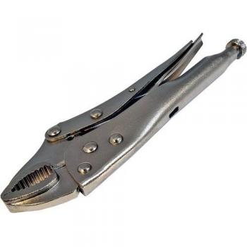 Silverline Self-Locking Pliers 220mm Curved