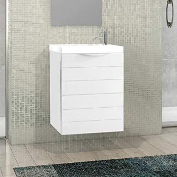 Rafa 40cm White Vanity Set