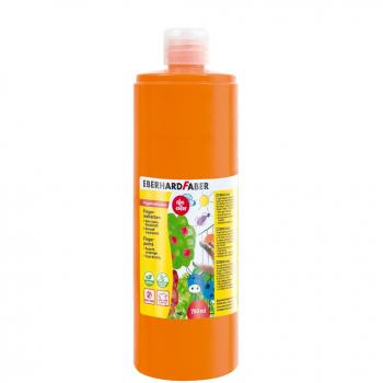 Bastelfarbe Fingerfarbe 750ml Kadmiumorange