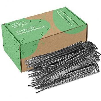 Pack 200 agrafes paillage, acier galvanisé – Skylantern