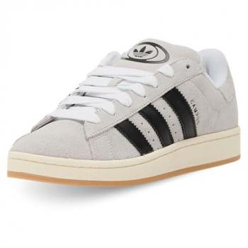 Adidas Campus Grey Leather Sneakers – Size 9 (Men)