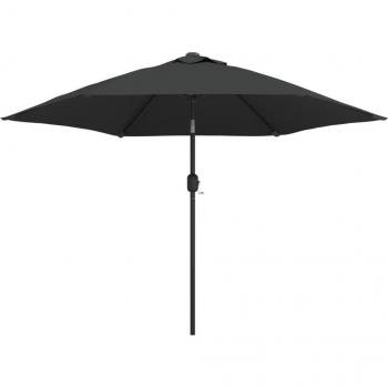 Parasol extérieur LED 300 cm anthracite