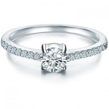Sterling Silver Trilani Ring by Tresor 1934 for Women – Size P