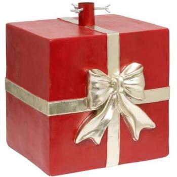Albero di Natale Rubén H35 cm: Supporto Resina con Effetto Abete