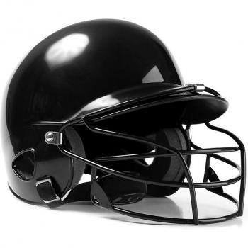 Blue Protective Softball Helmet with Face Guard for Teens and Children